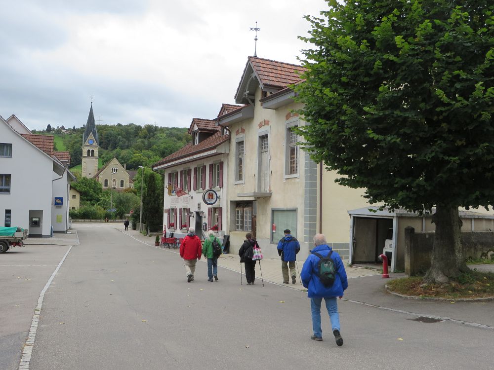 Trockene Ankunft im Engel Kleinlützel